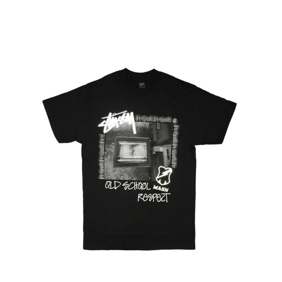 Heritage * | Stussy X Mash Black Sc Lcd Tee Limited Edition Sbsc1901509 Sale