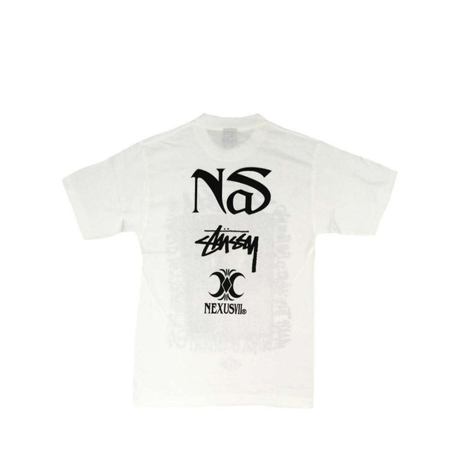 Heritage * | Stussy X Nas White Tee Limited Edition Sdsc1902156 Promotion