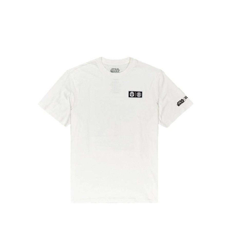 T-Shirts & Polo * | Element X Star Wars Warrior T-Shirt Off White U1-Ss01-Elf0 Discount