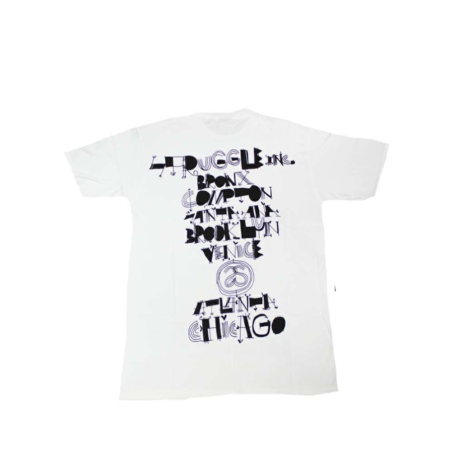 Heritage * | Stussy White Tee World Tour 2006 Cody Hudson S6Sc1901237 Limited Edition Promotion