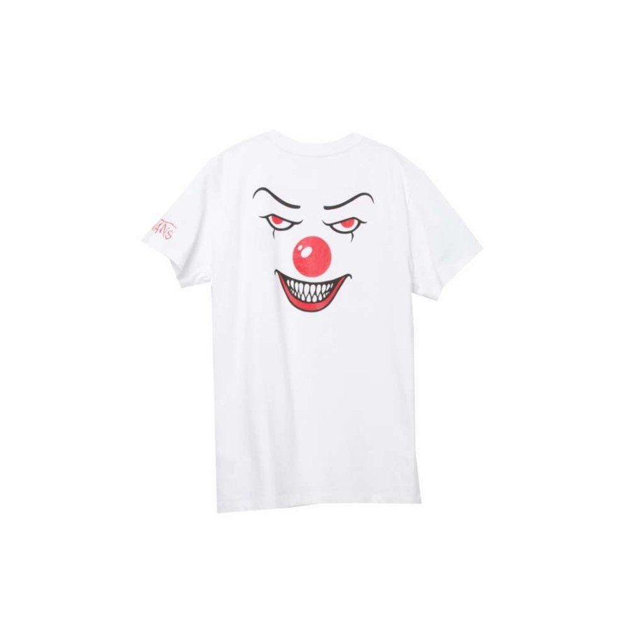 T-Shirts & Polo * | Vans X It Boyfriend T-Shirt White Vn0A53Xkzpm Sale