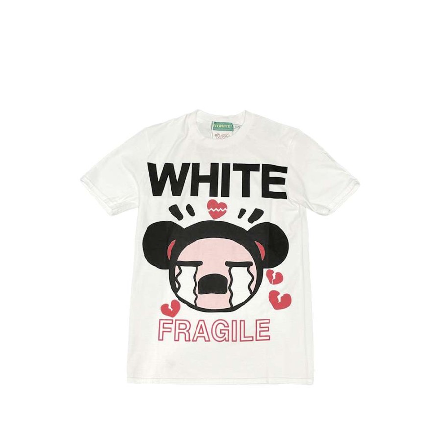 T-Shirts & Polo * | Pucca X White T-Shirt White Sale