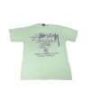 Heritage * | Stussy Mint Green Tee World Tour 2006 Futura Limited Edition Sale