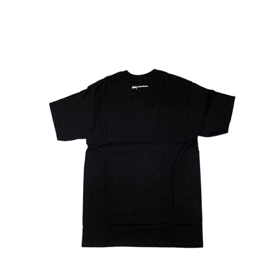 Heritage * | Stussy Black Sc Ss Josh Cheuse Nhill 84 Crew Tee Limited Edition Sbsc1901515 Discount