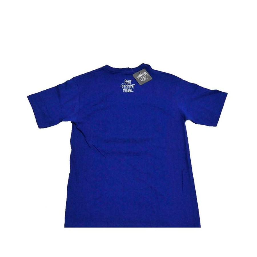 Heritage * | Stussy Xxx Authentic Gear Blue Tee Limited Edition Promotion