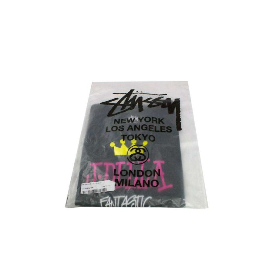 Heritage * | Stussy J Dilla World Tour T-Shirt Short Sleeve Black Pink Promotion