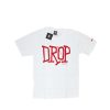 Heritage * | Stussy X Delicious Vinyl Drop White Tee Limited Edition 3902372 Discount