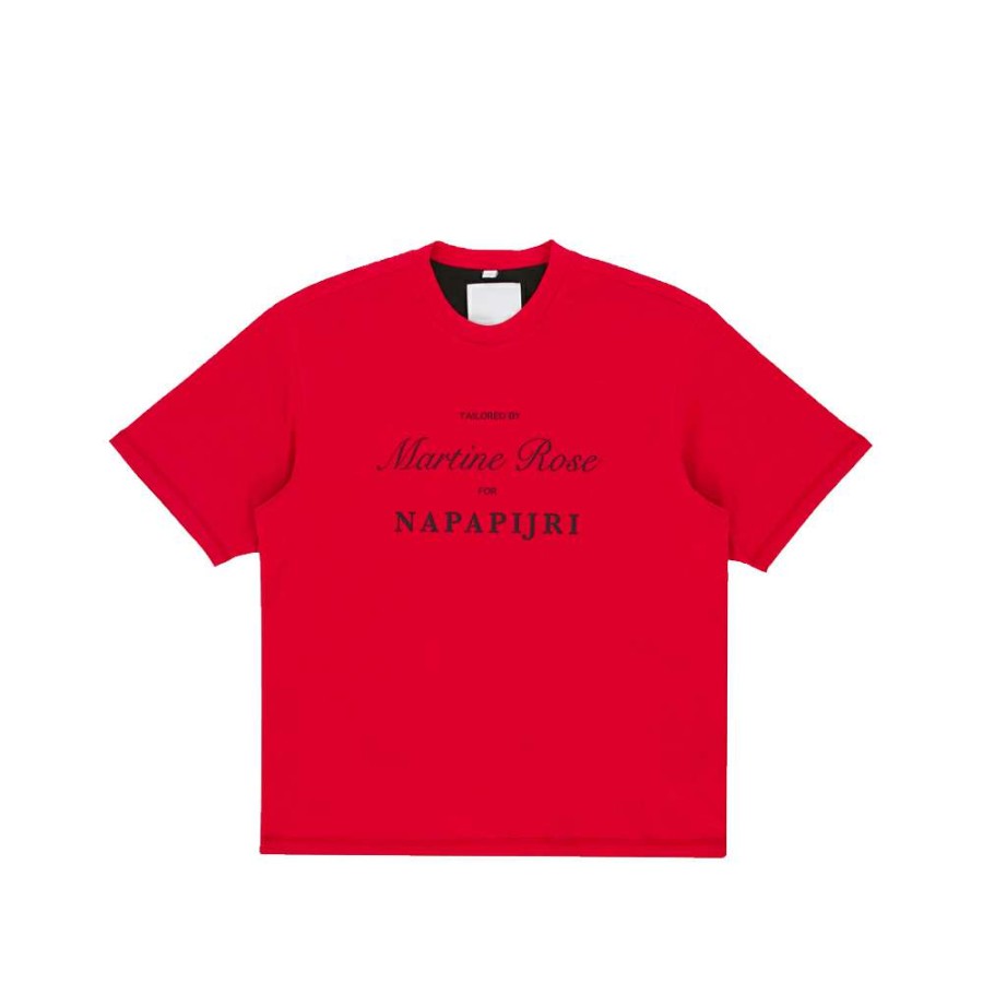 T-Shirts & Polo * | Napapijri By Martine Rose S-Parma T-Shirt Red Salsa Np0A4Fgzrr51 Discount