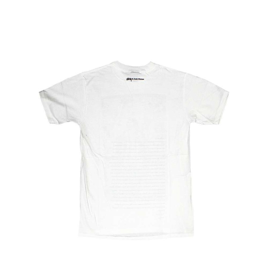 Heritage * | Stussy White Sc Ss Josh Cheuse Nhill 84 Junk Tee Limited Edition Sbsc1901516 Discount