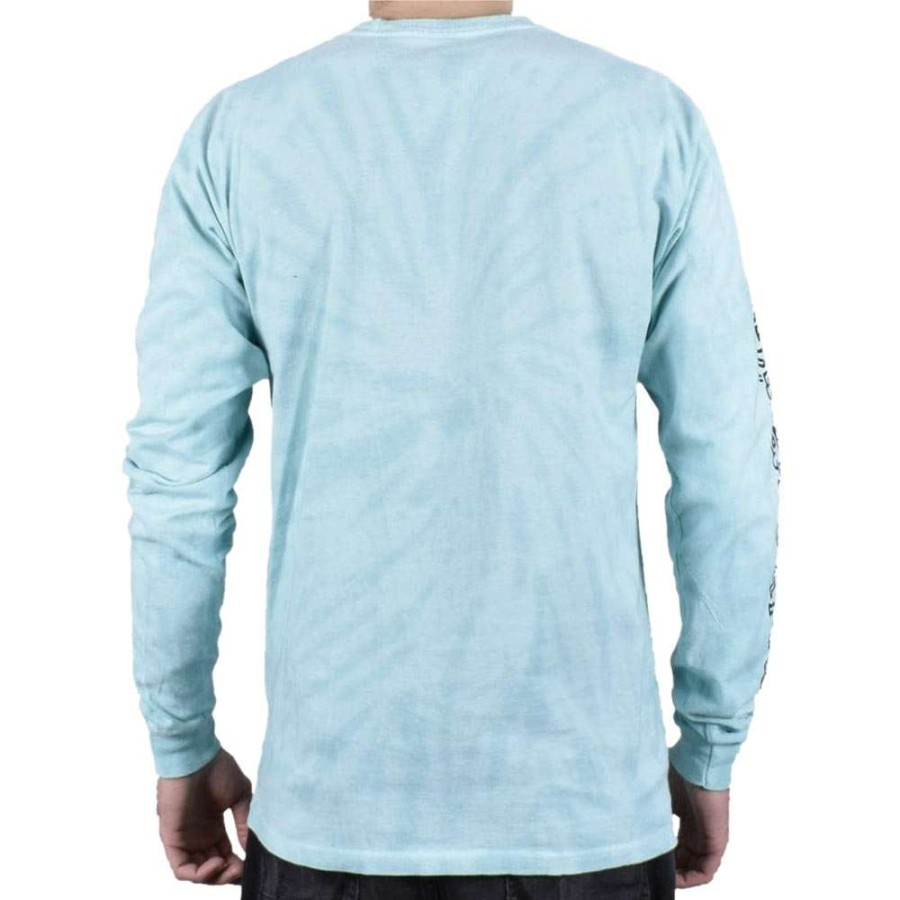 T-Shirts & Polo * | Diamond Supply Co. X Keith Haring Breakdance Longsleeve Tee Light Blue Discount