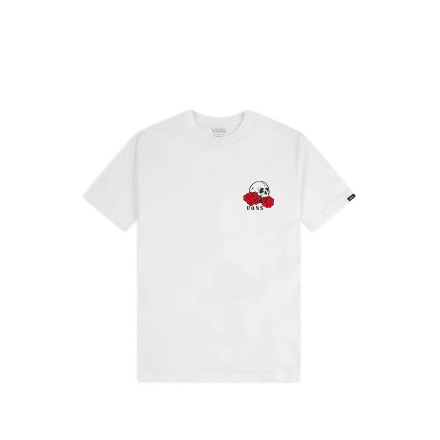 T-Shirts & Polo * | Vans Rose Bed T-Shirt White Vn0A54Cv Promotion