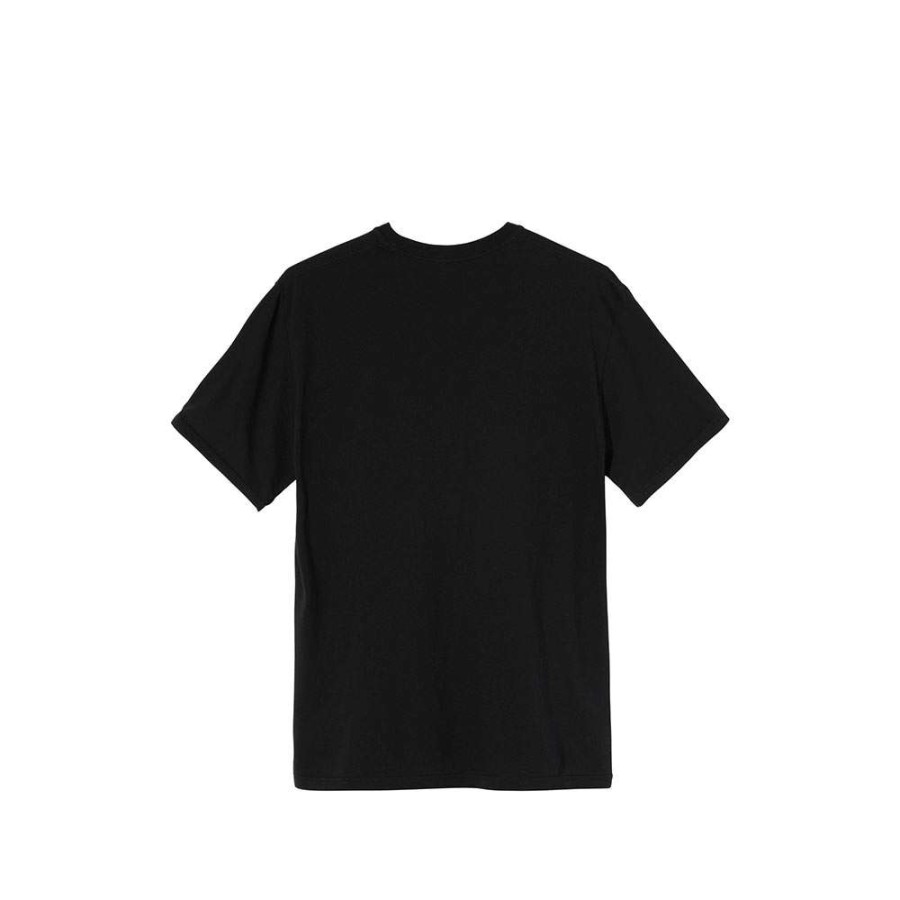 T-Shirts & Polo * | Stussy Flower Collegiate Tee Black 1904591 Sale