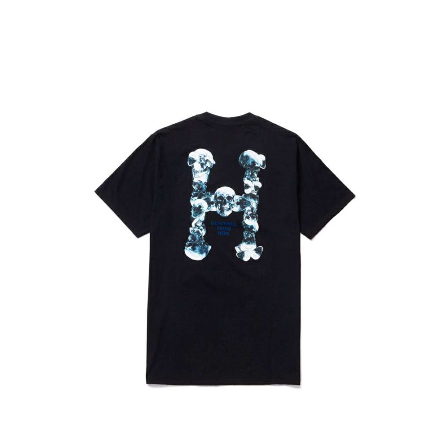 T-Shirts & Polo * | Huf Skulls Classic H S/S Tee Black Ts01346 Promotion