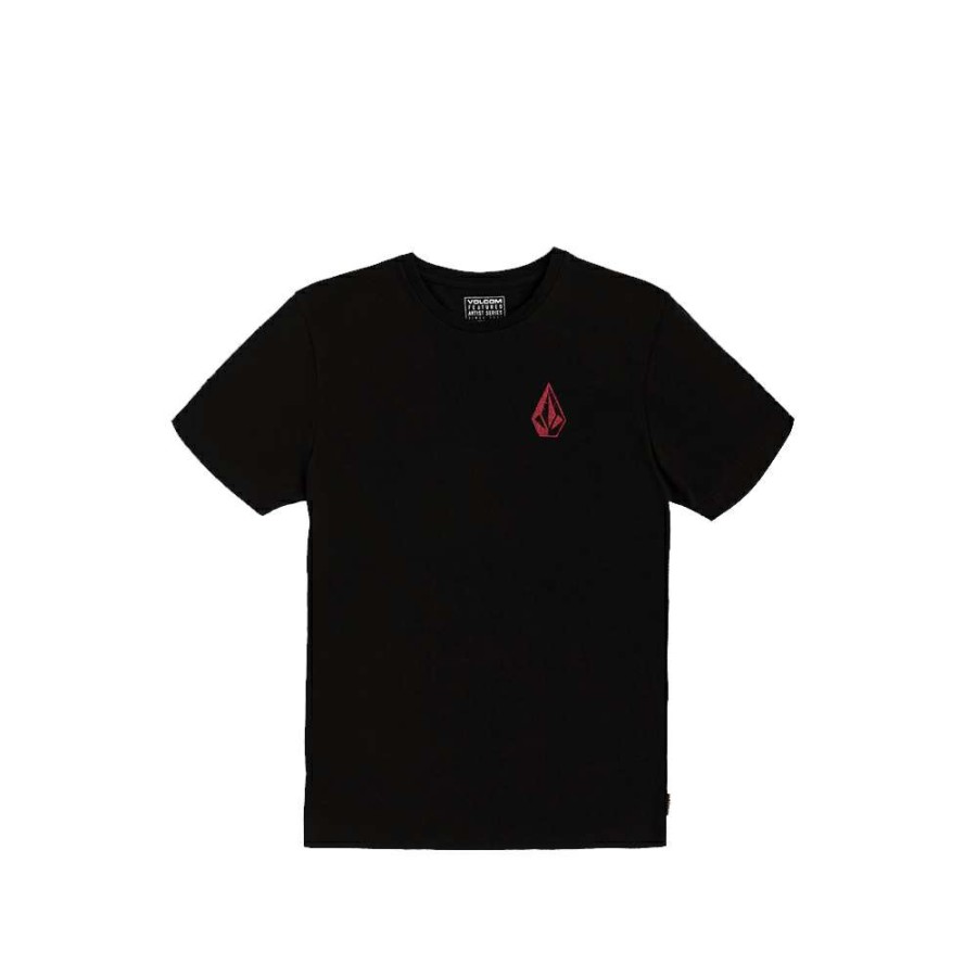 T-Shirts & Polo * | Volcom C. Vivary Fa Ss T-Shirt Black A5212106 Discount