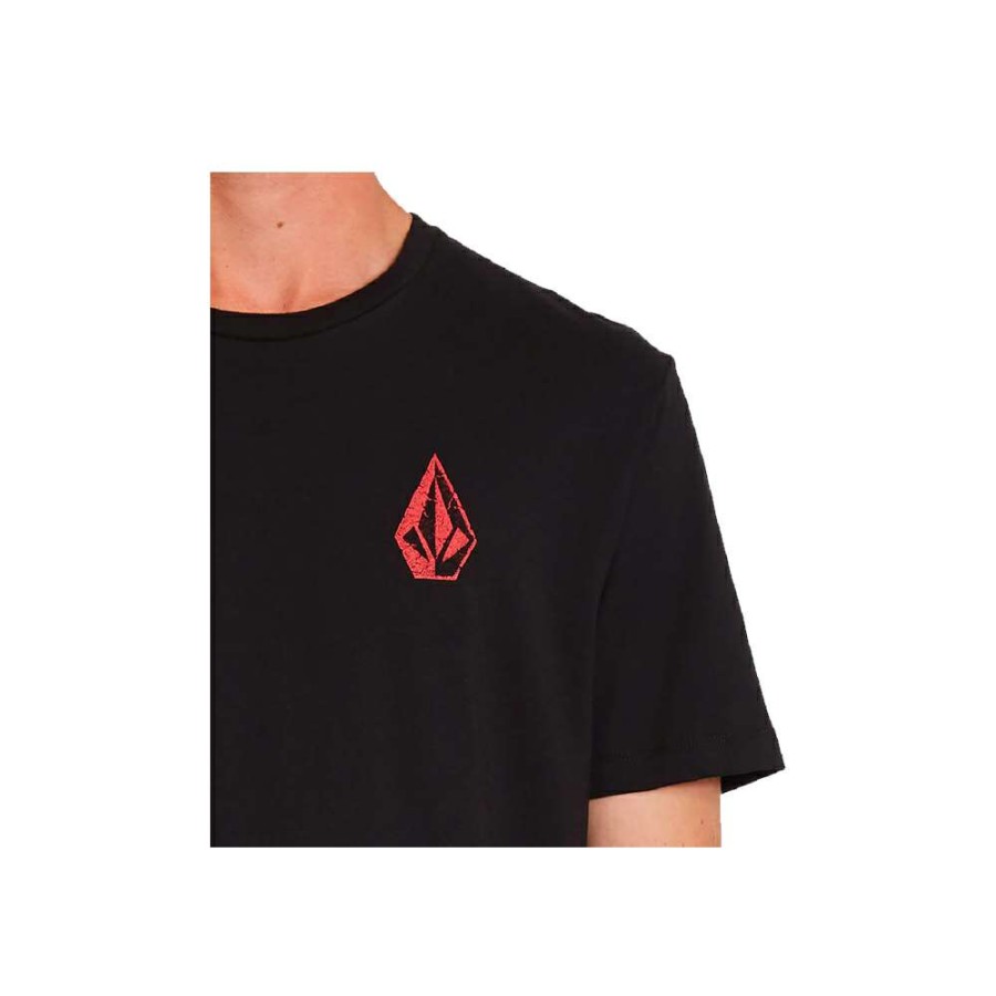 T-Shirts & Polo * | Volcom C. Vivary Fa Ss T-Shirt Black A5212106 Discount