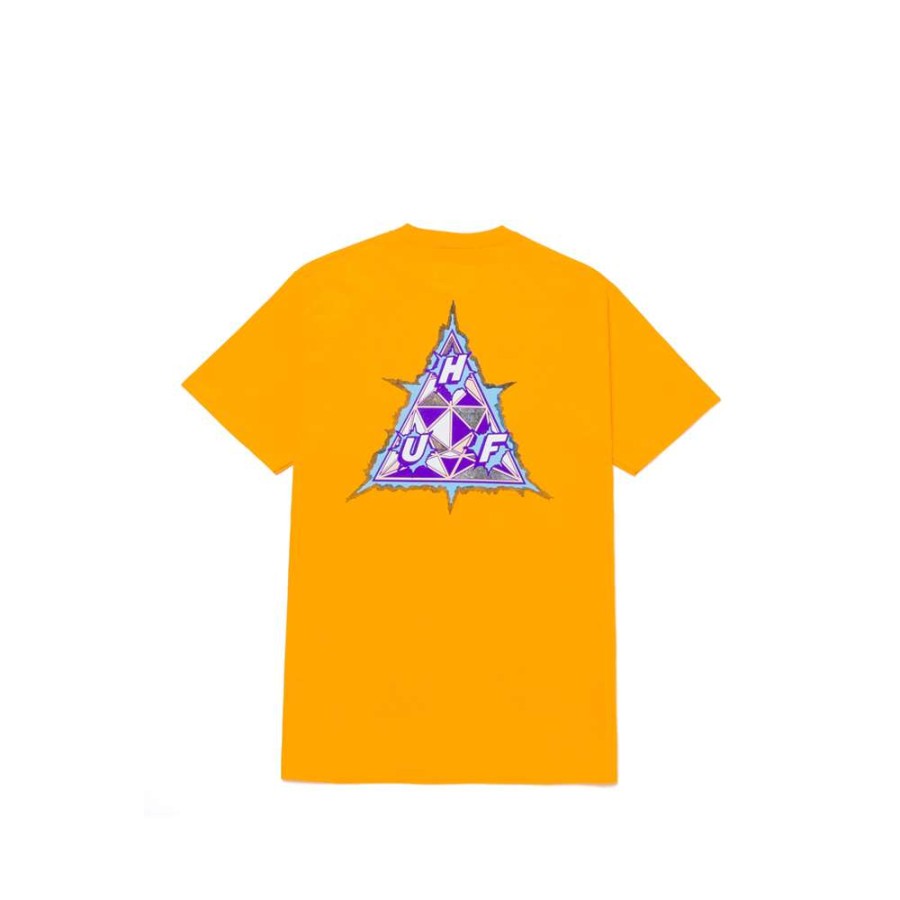 T-Shirts & Polo * | Huf Infinity Jewel S/S T-Shirt Gold Ts01635 Discount