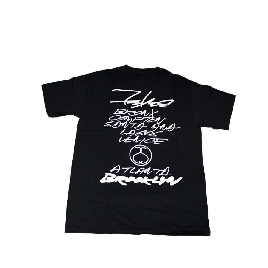 Heritage * | Stussy Black Tee World Tour 2006 Futura Limited Edition Promotion