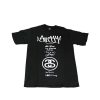 Heritage * | Stussy Black Tee World Tour 2006 Rob Abeyta Jr S6Sc1901230 Limited Edition Sale