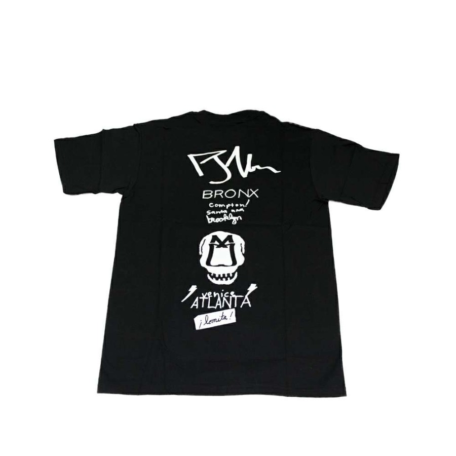 Heritage * | Stussy Black Tee World Tour 2006 Rob Abeyta Jr S6Sc1901230 Limited Edition Sale