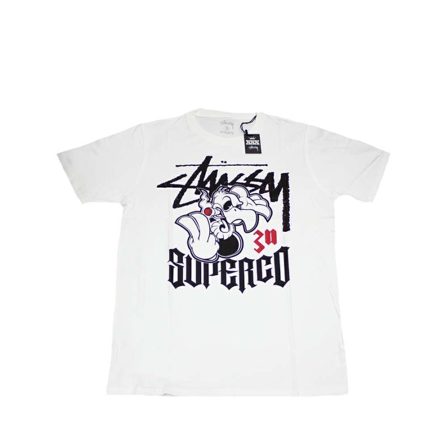 Heritage * | Stussy Sc Super Co. White Tee Xxx Anniversary Eesc0900015 Discount