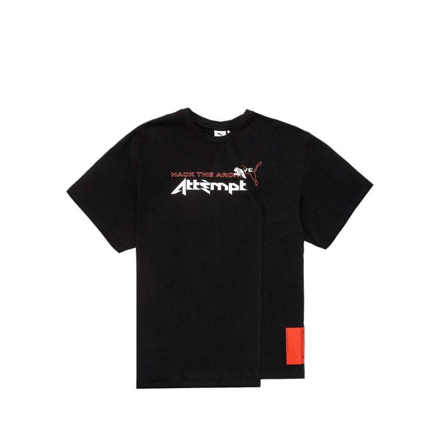 T-Shirts & Polo * | Puma X Attempt T-Shirt Black 598275-01 Discount