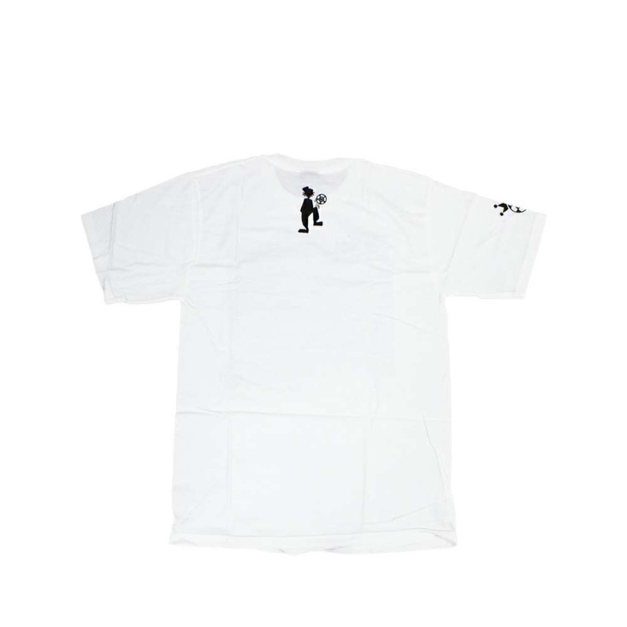 Heritage * | Stussy Customade Sc Ss Kick Knowledge White Tee Limited Edition Eesc3902084 Sale