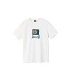 T-Shirts & Polo * | Stussy Rolling Tv Pigment Dyed Tee Natural 1904672 Discount