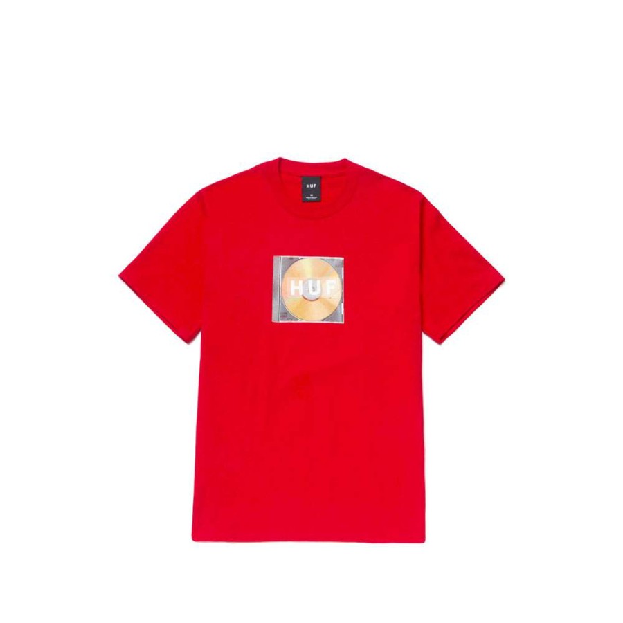 T-Shirts & Polo * | Huf Mix Box Logo S/S T-Shirt Red Ts01343 Discount