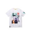 T-Shirts & Polo * | Staple Pigeon World Collage Photo Tee White 2001C5805 Promotion