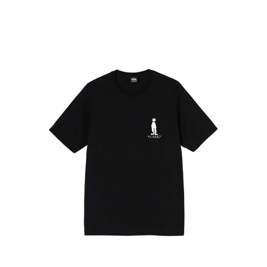 T-Shirts & Polo * | Stussy Stratosphere Tee Black 1904716 Sale