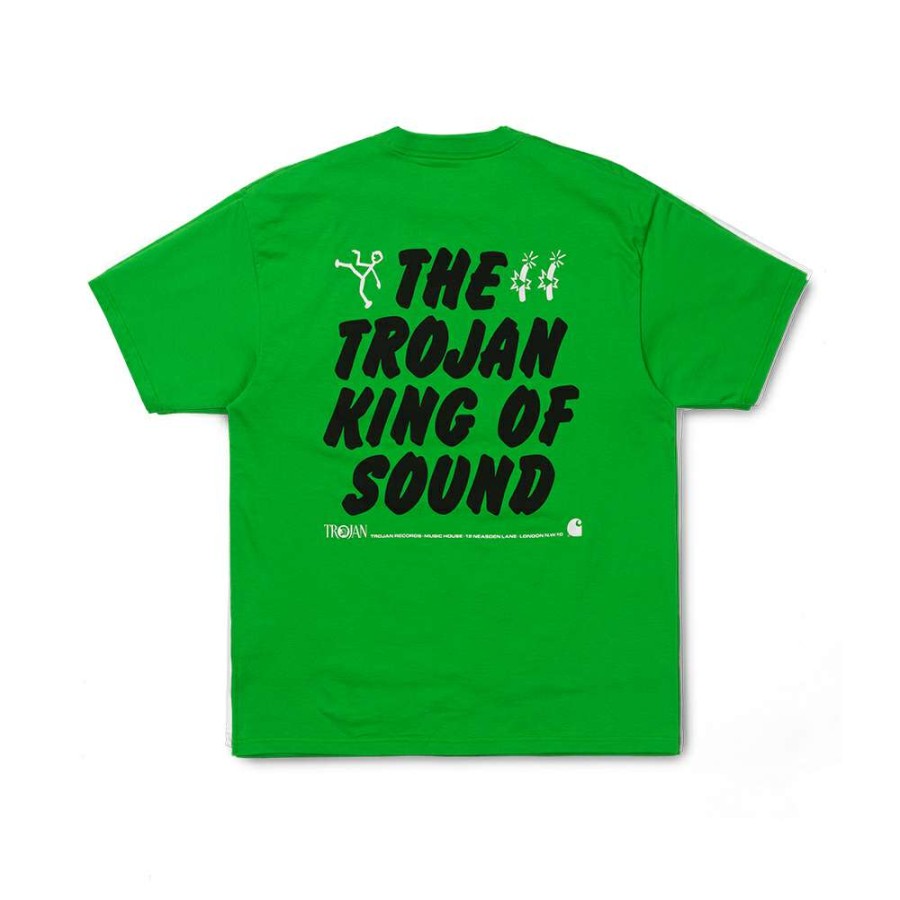 Heritage * | Carhartt Wip X Trojan King Of Sound T-Shirt Green Promotion