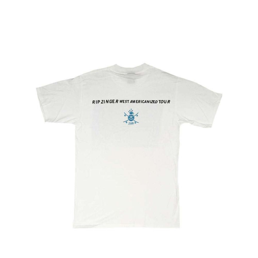 Heritage * | Stussy X Ripzinger White Sc Sf Landscape Tee Limited Edition Fcsc1901976 Promotion