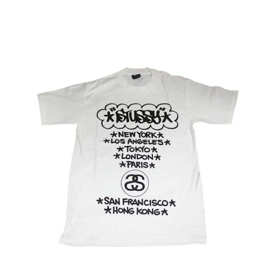 Heritage * | Stussy White Tee World Tour 2006 Eric Haze Limited Edition Promotion