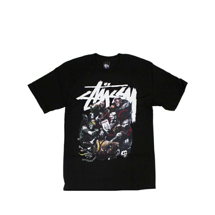 Heritage * | Stussy Customade X Creepy Group Black Tee Limited Edition Ffsc3902217 Promotion