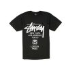 Heritage * | Stussy World Tour Ss Tee Black 3903142 Discount