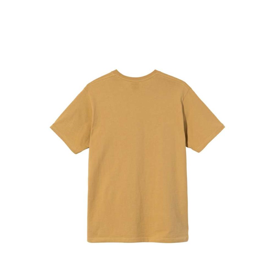 T-Shirts & Polo * | Stussy Matchbook Tee Khaki 1904660 Sale