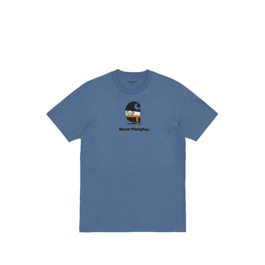 T-Shirts & Polo * | Carhartt Wip S/S Warm Thoughts T-Shirt Icesheet I029608-15 Promotion