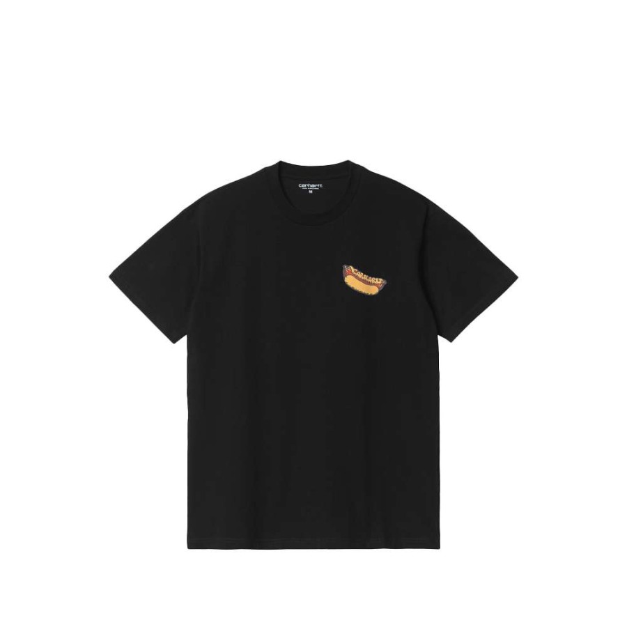 T-Shirts & Polo * | Carhartt Wip S/S Flavor T-Shirt Black I030194-21 Sale