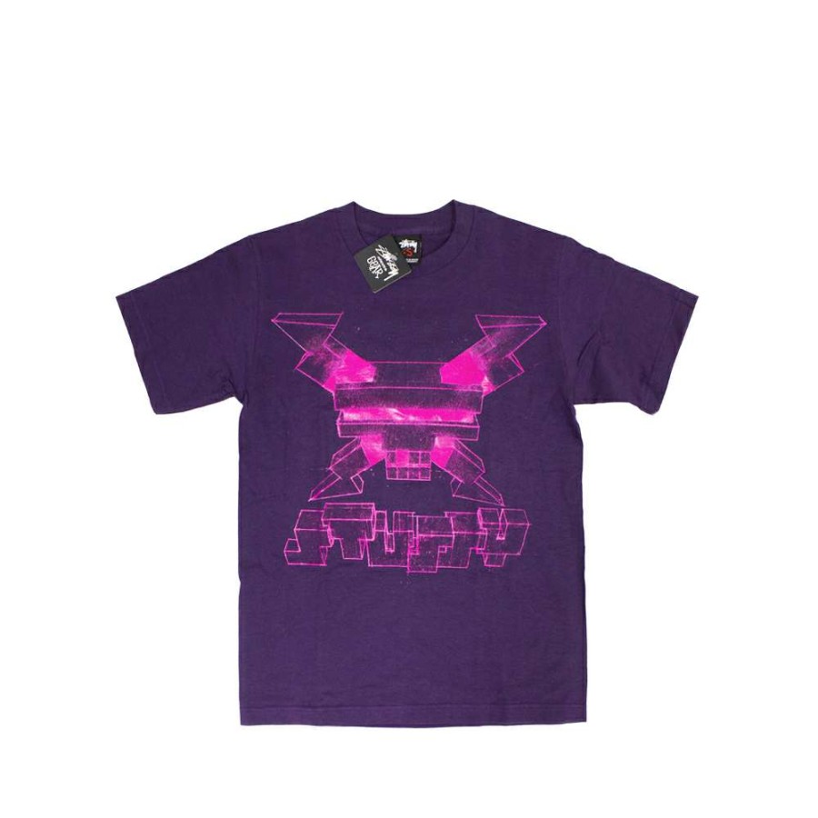 Heritage * | Stussy X Delta Warhead Purple Tee Limited Edition 1901765 Discount