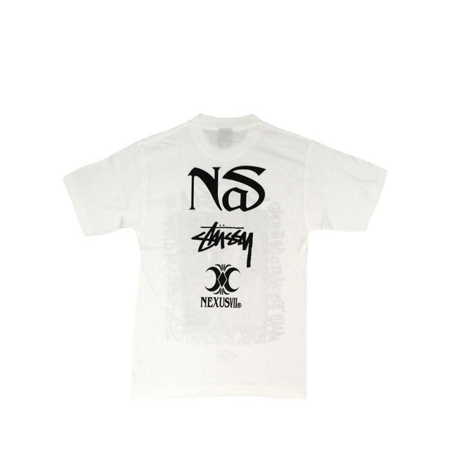 Heritage * | Stussy X Nas White Face Tee Limited Edition Sdsc1902155 Sale