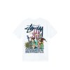 T-Shirts & Polo * | Stussy Psychedelic Tee White 1904663 Promotion