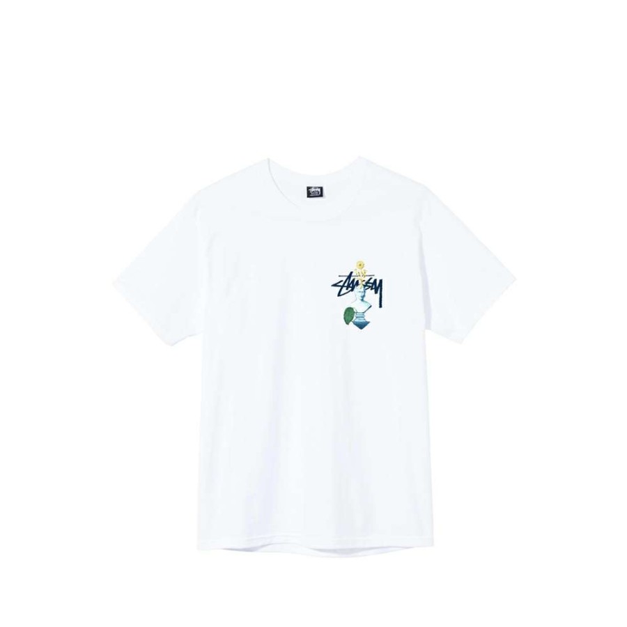 T-Shirts & Polo * | Stussy Psychedelic Tee White 1904663 Promotion