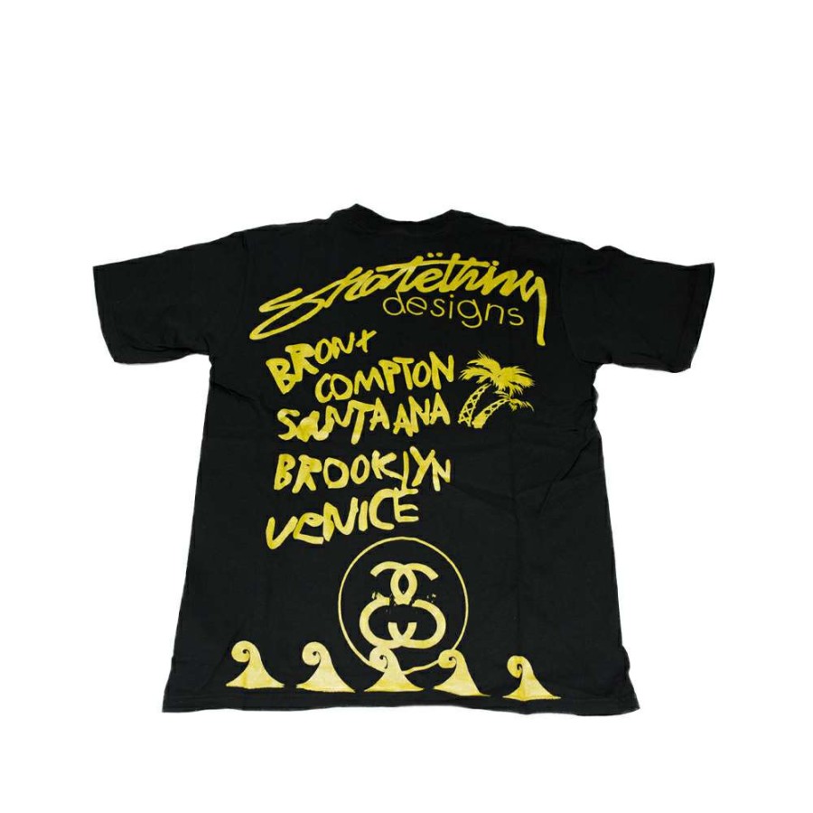 Heritage * | Stussy Black Tee World Tour 2006 Sk8Thing S6Sc1901242 Limited Edition Discount