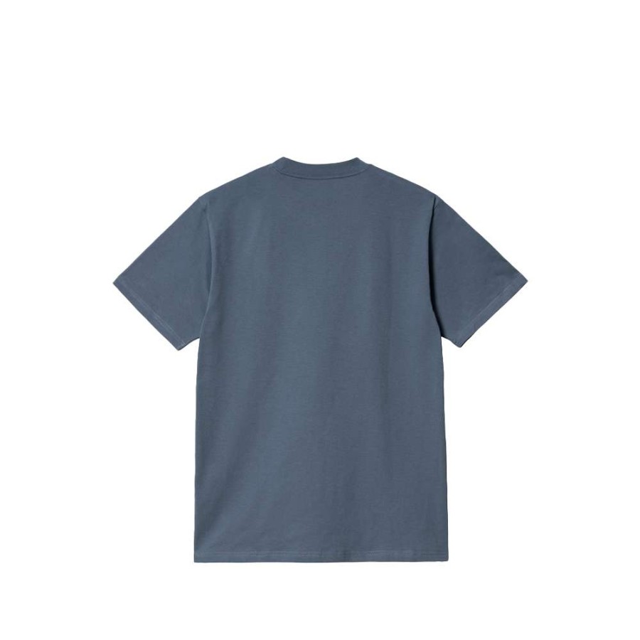 T-Shirts & Polo * | Carhartt Wip S/S Nice Trip T-Shirt Blue I030662-11 Sale