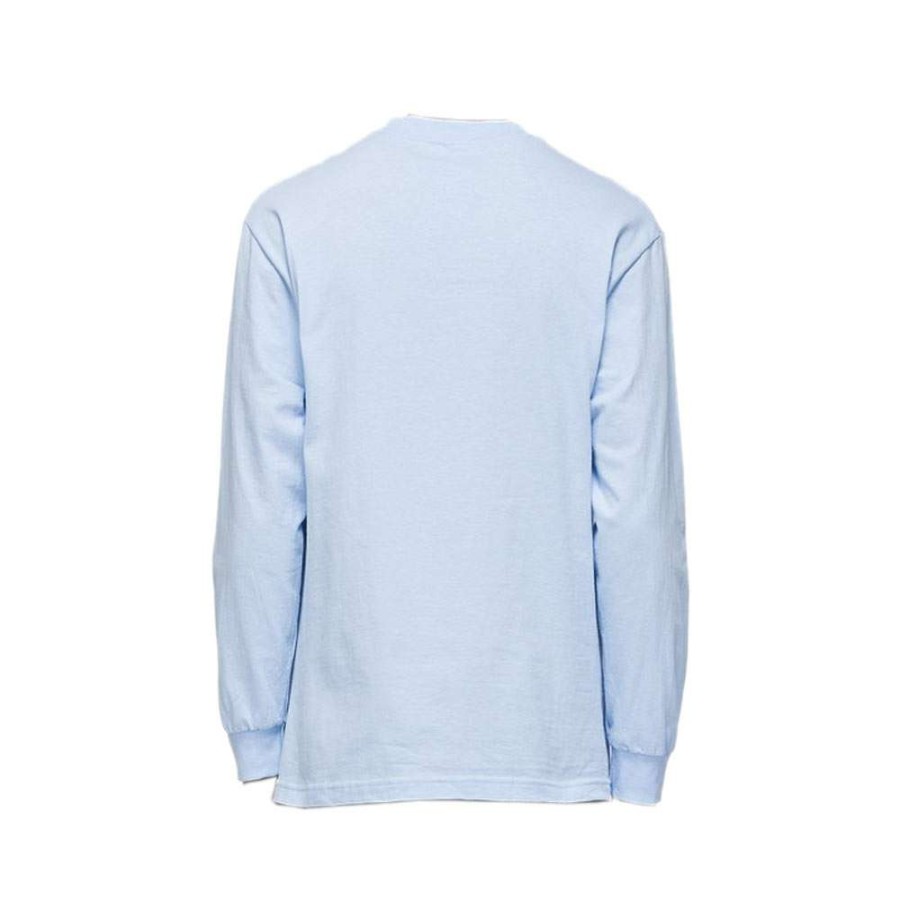 T-Shirts & Polo * | Diamond Supply Co. X Keith Haring Howlin Wolf Longsleeve Tee Sky Blue Discount