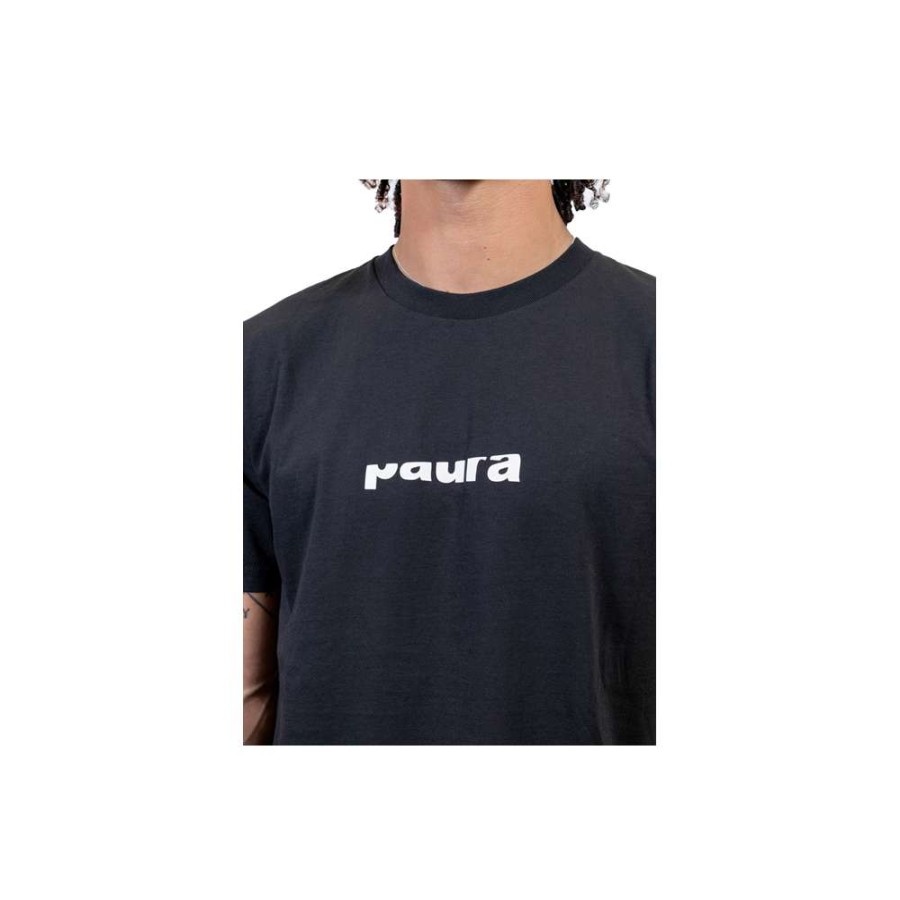 T-Shirts & Polo * | Paura Regular Basic T-Shirt Black 03Pm1904M01090S Paura Clothing Promotion