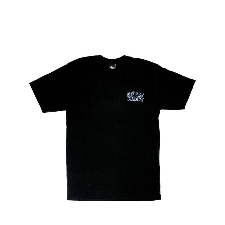 Heritage * | Stussy Customade X Creepy 3D Black Tee Limited Edition Ffsc3902219 Promotion