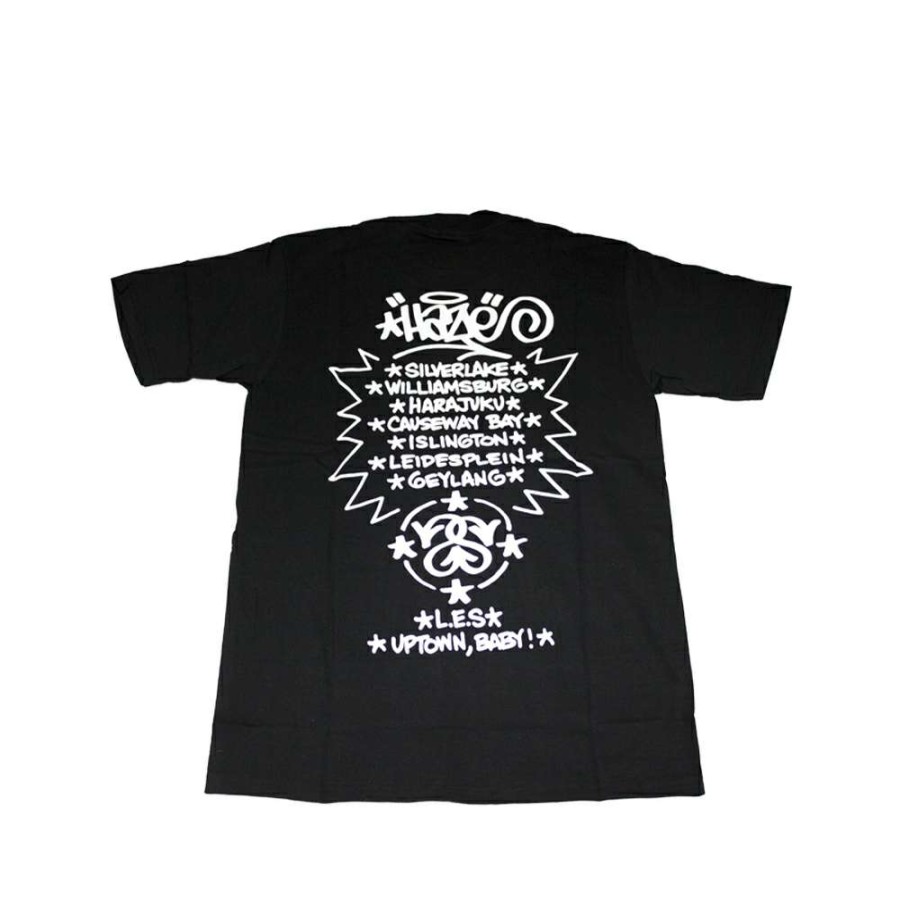 Heritage * | Stussy Black Tee World Tour 2006 Eric Haze Limited Edition Sale