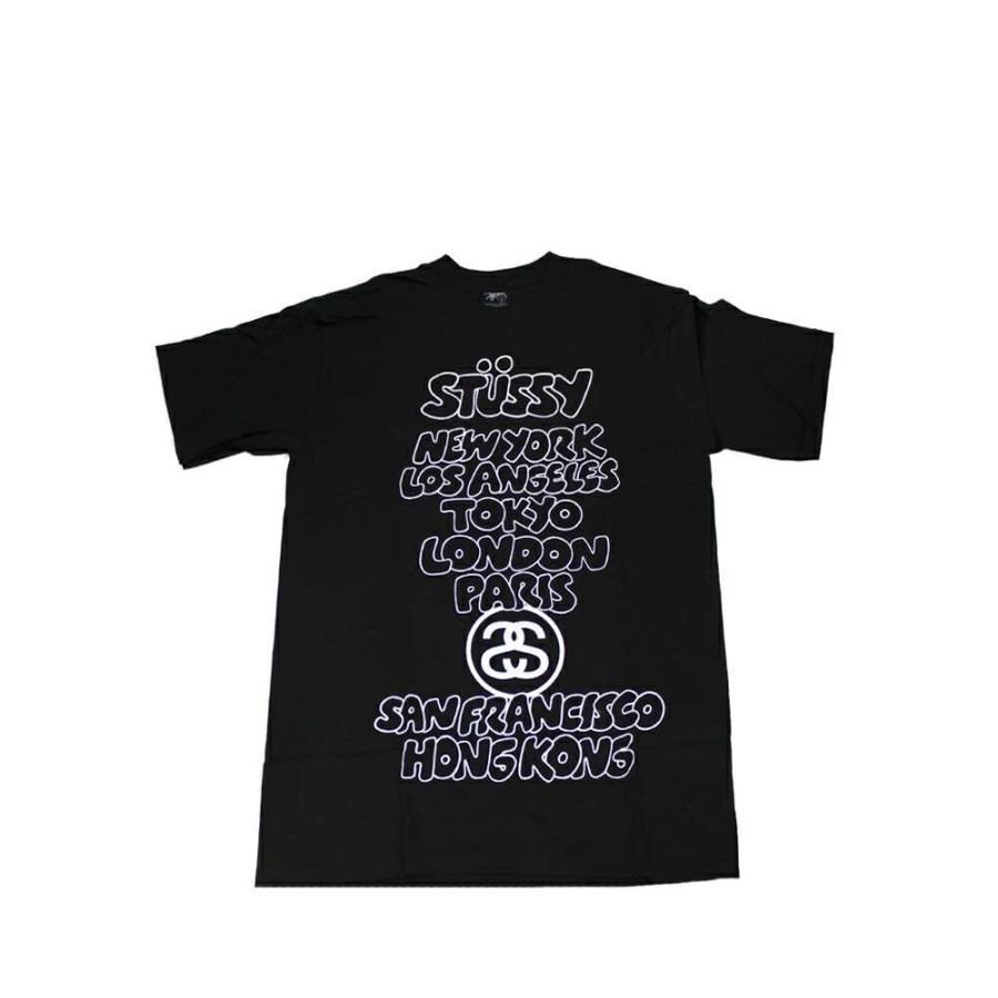 Heritage * | Stussy Black Tee World Tour 2006 Ben Drury Limited Edition Sale