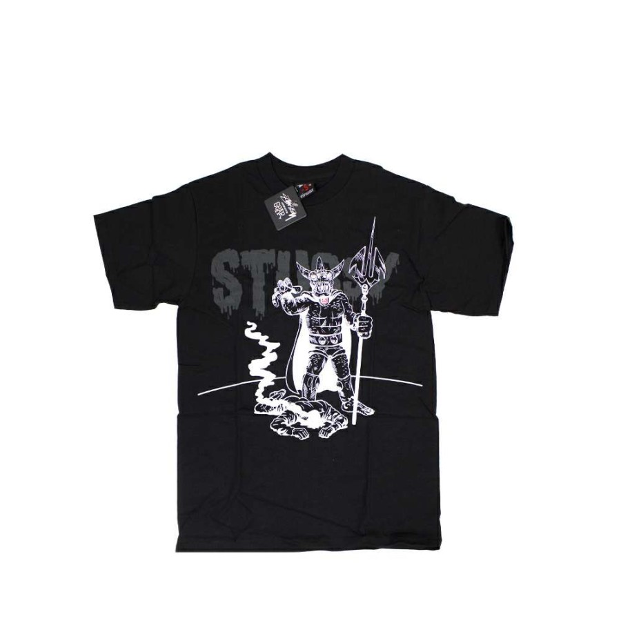 Heritage * | Stussy Customade Lizard Man Black Tee Limited Edition Fcsc1901913 Sale